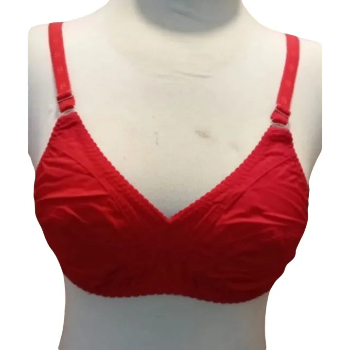 Pure Simple Cotton Bra Brazer for Women Ladies Girls Undergarments